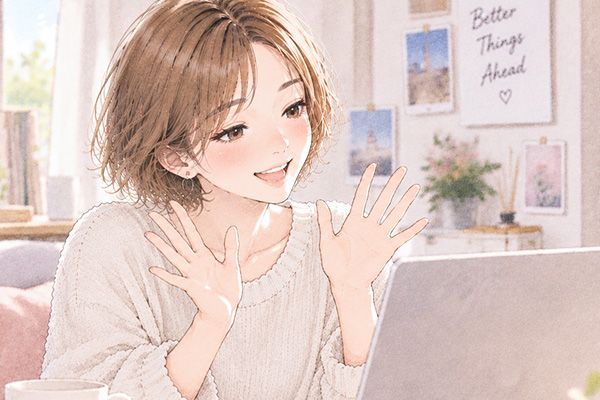 チャットを始めるなつきさん