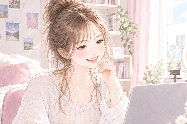チャットを始めるりおさん